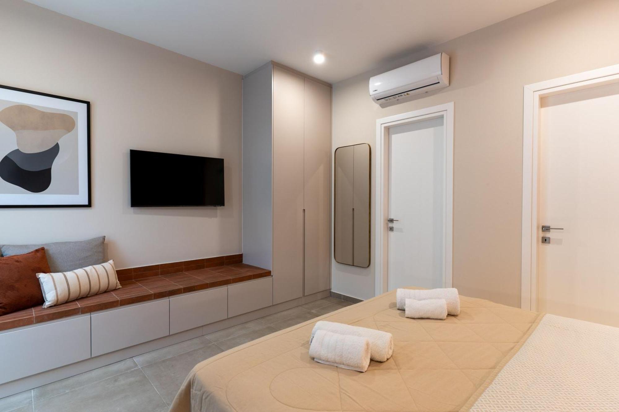 Lodge Modern Apartments, In Kalamaki Centre Экстерьер фото